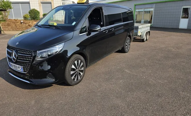 Un nouveau véhicule 8 places pour vos transferts, Dijon, TAXI Évasion